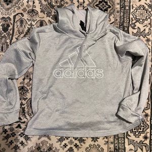Adidas cropped hoodie